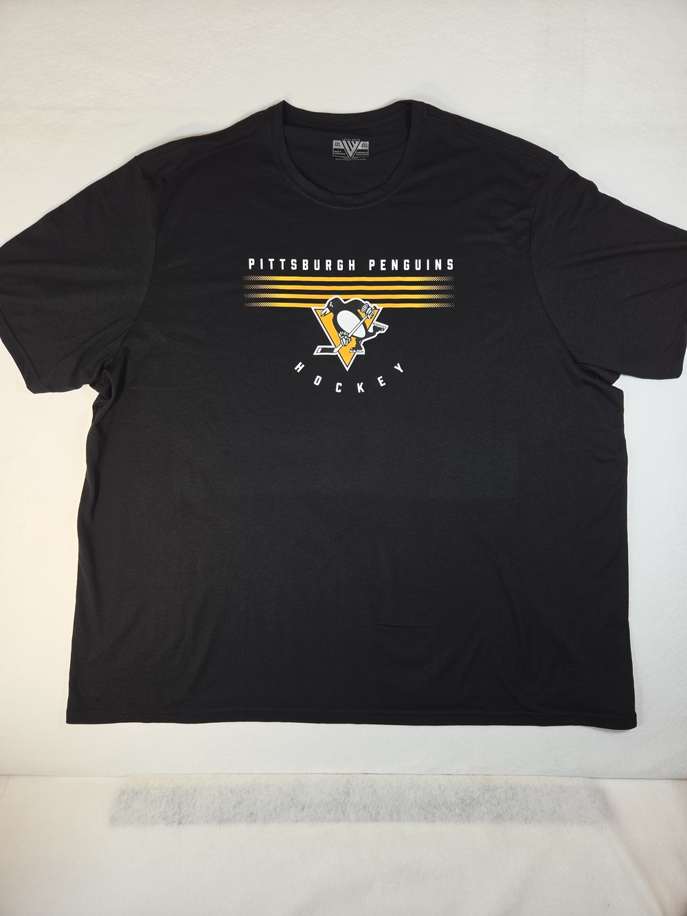 Lot of 2 Pittsburgh Penguins Levelwear Shirts Men's 4XL Black NHL NWT NWOT